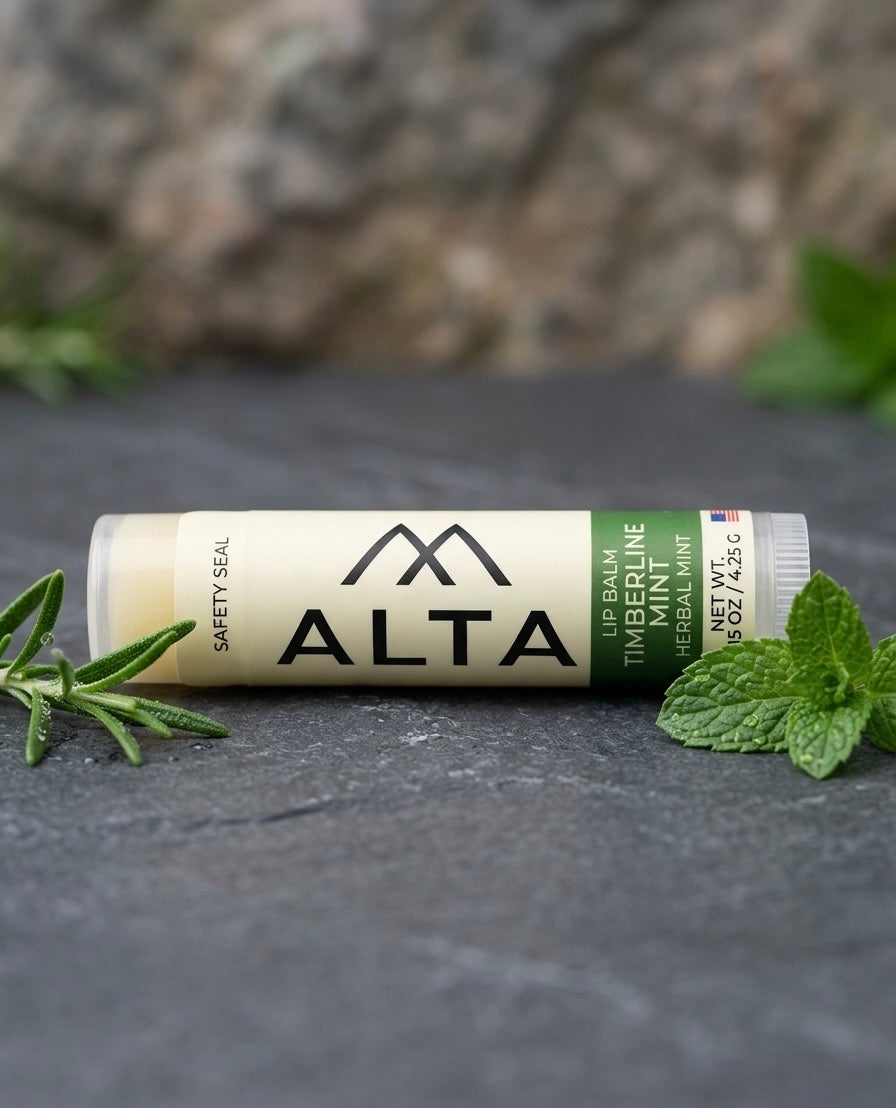 ALTA Timberline Mint Lip Balm - Herbal Mint Natural Lip Care