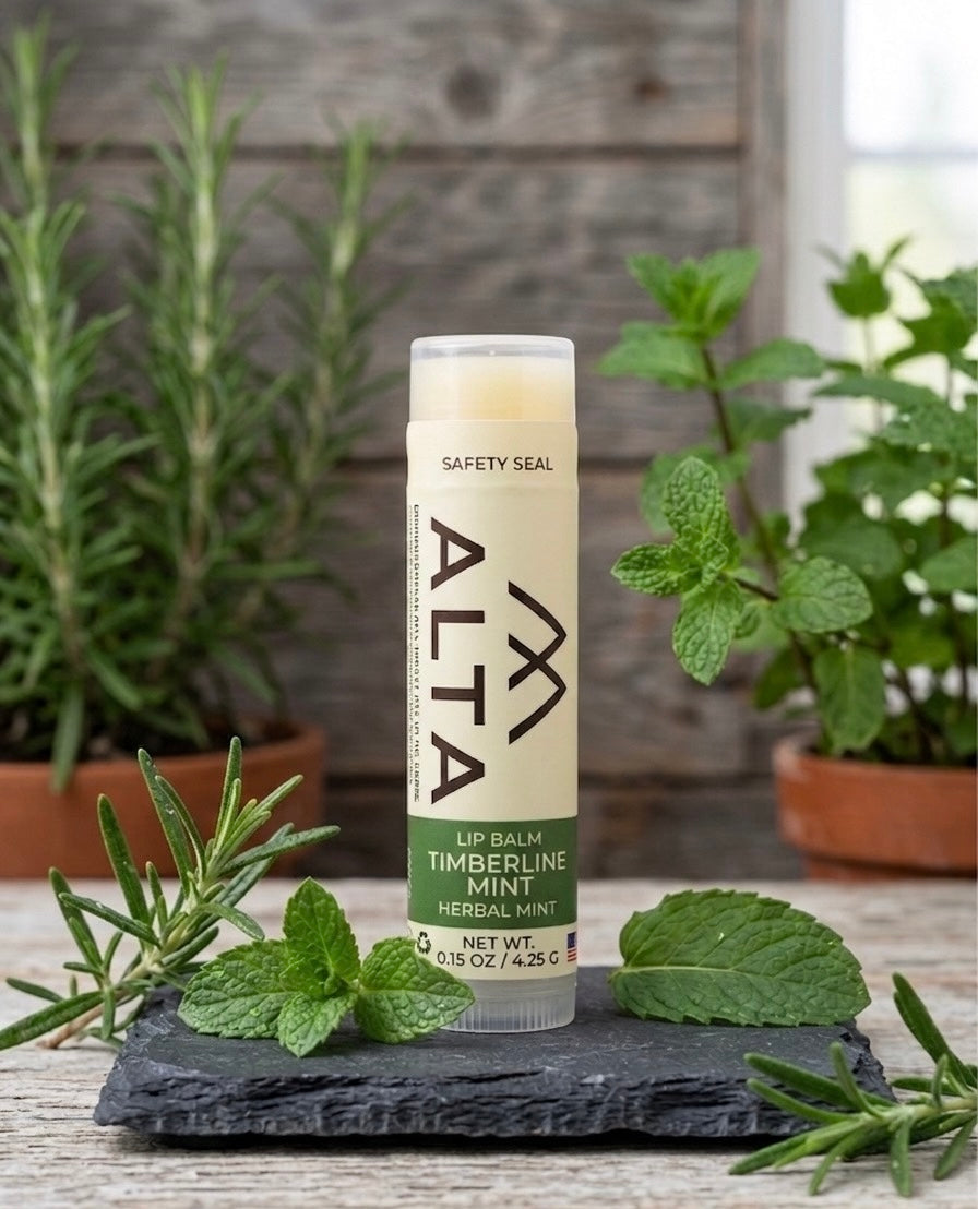 ALTA Timberline Mint Lip Balm - Herbal Mint Natural Lip Care