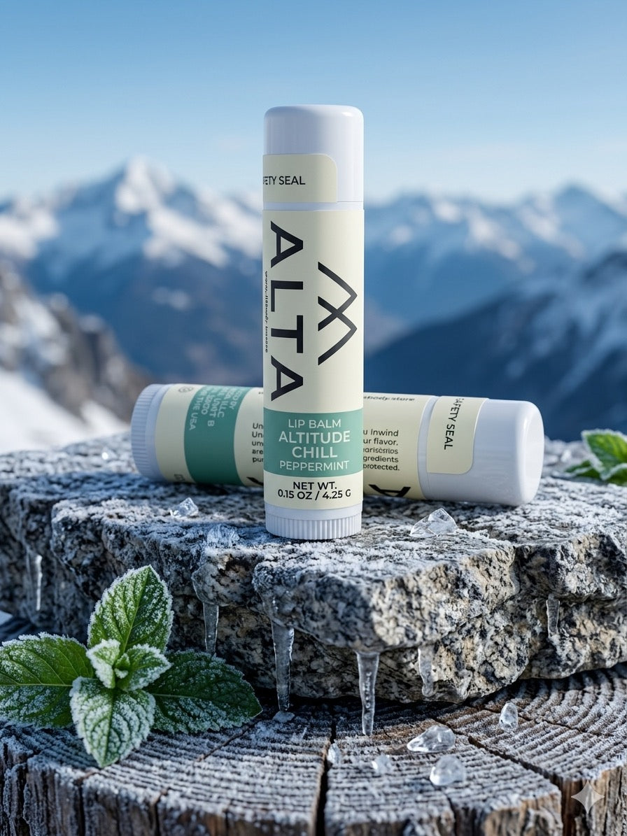 ALTA Altitude Chill Lip Balm - Peppermint Natural Lip Care