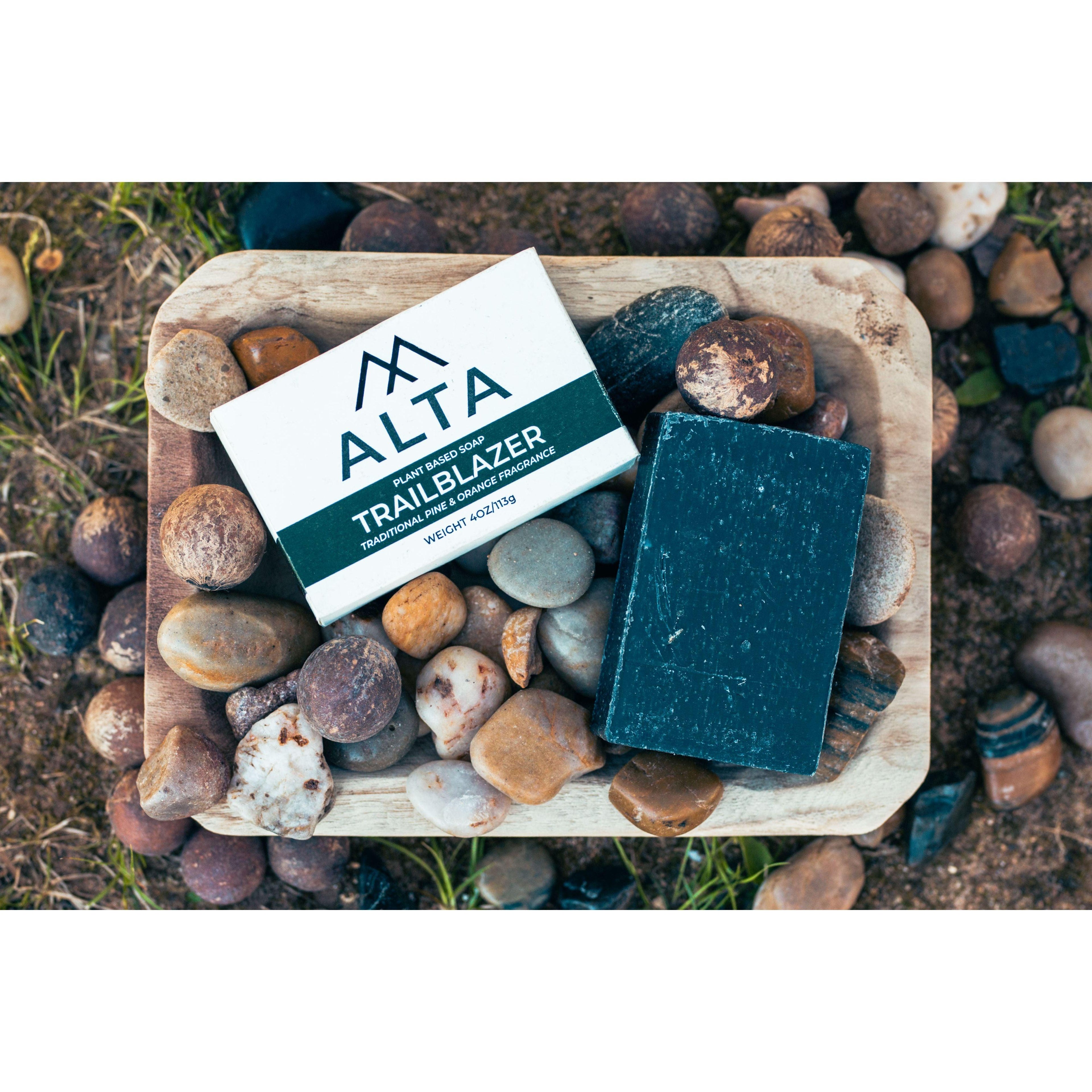 ALTA Trailblazer - Pine Tar Natural Soap | Rugged Smoky Deep Cleansing Bar