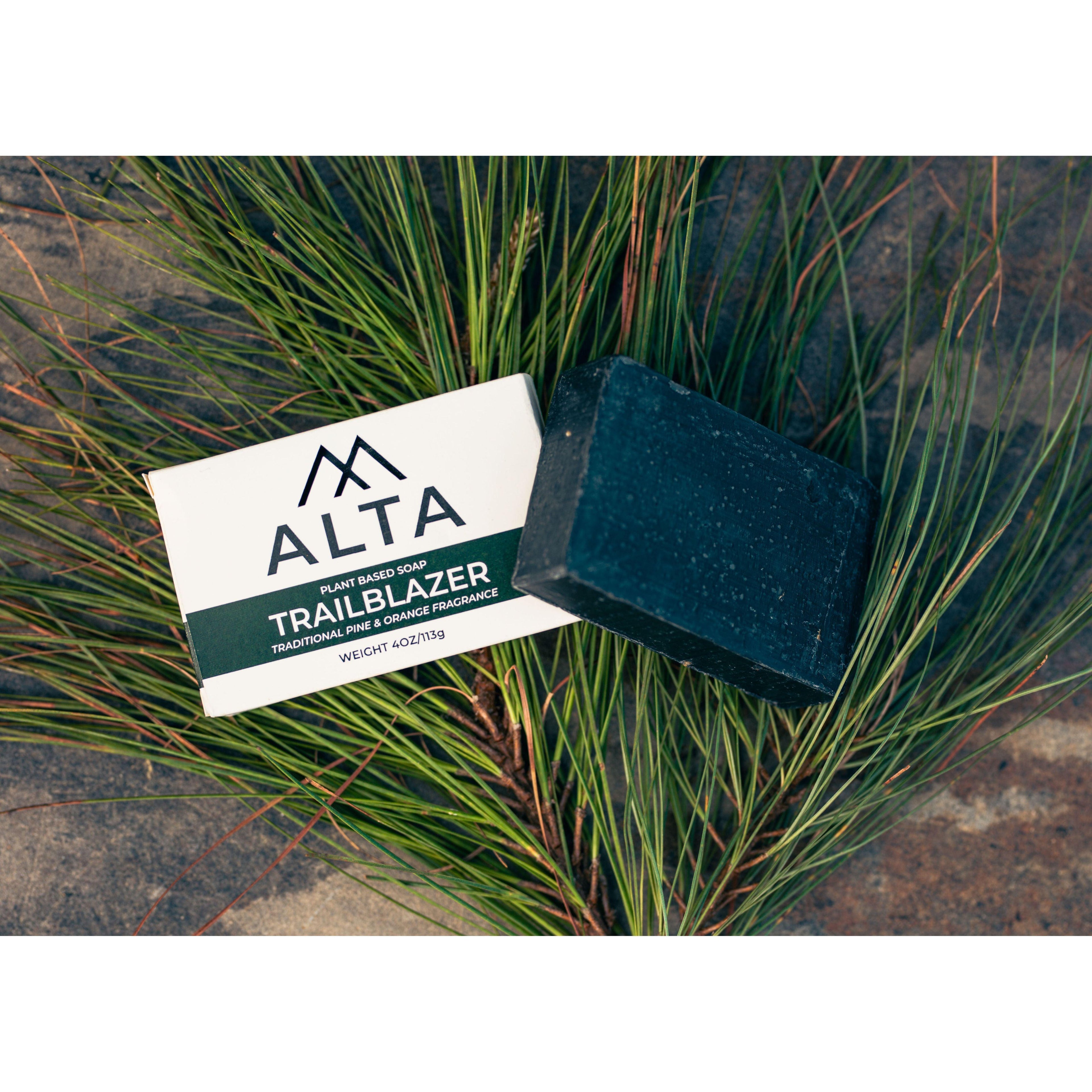 ALTA Trailblazer - Pine Tar Natural Soap | Rugged Smoky Deep Cleansing Bar
